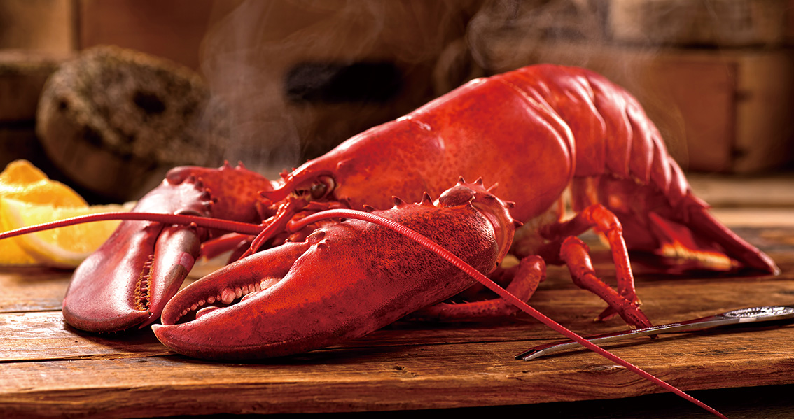 自慢の絶品オマール海老