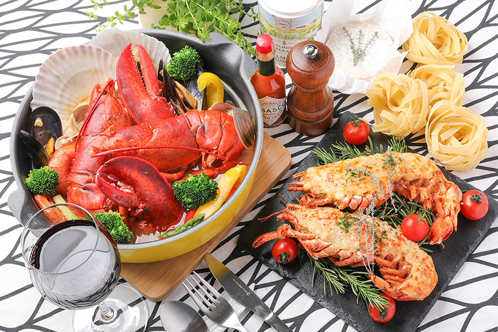 自慢の絶品オマール海老